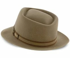 Men Capistrano - Dobbs Wool Felt Fedora Hat