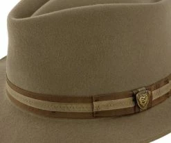Men Capistrano - Dobbs Wool Felt Fedora Hat