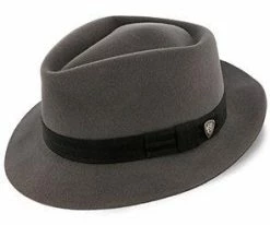 Men Elijah - Dobbs Soft Fur Blend Felt Fedora Hat