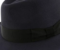 Egan - Dobbs Navy Fur Felt Fedora Hat