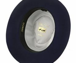 Egan - Dobbs Navy Fur Felt Fedora Hat