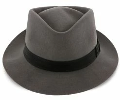 Best Sale ๐ Men Elijah - Dobbs Soft Fur Blend Felt Fedora Hat ๐ 18 Men Elijah - Dobbs Soft Fur Blend Felt Fedora Hat