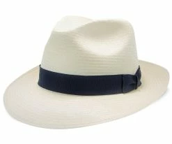 Epitome - Dobbs Shantung Straw Fedora Hat