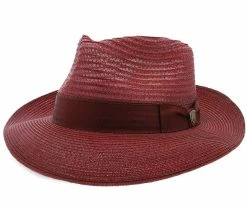 Golden Coast Dobbs Vented Milan Fedora Hat
