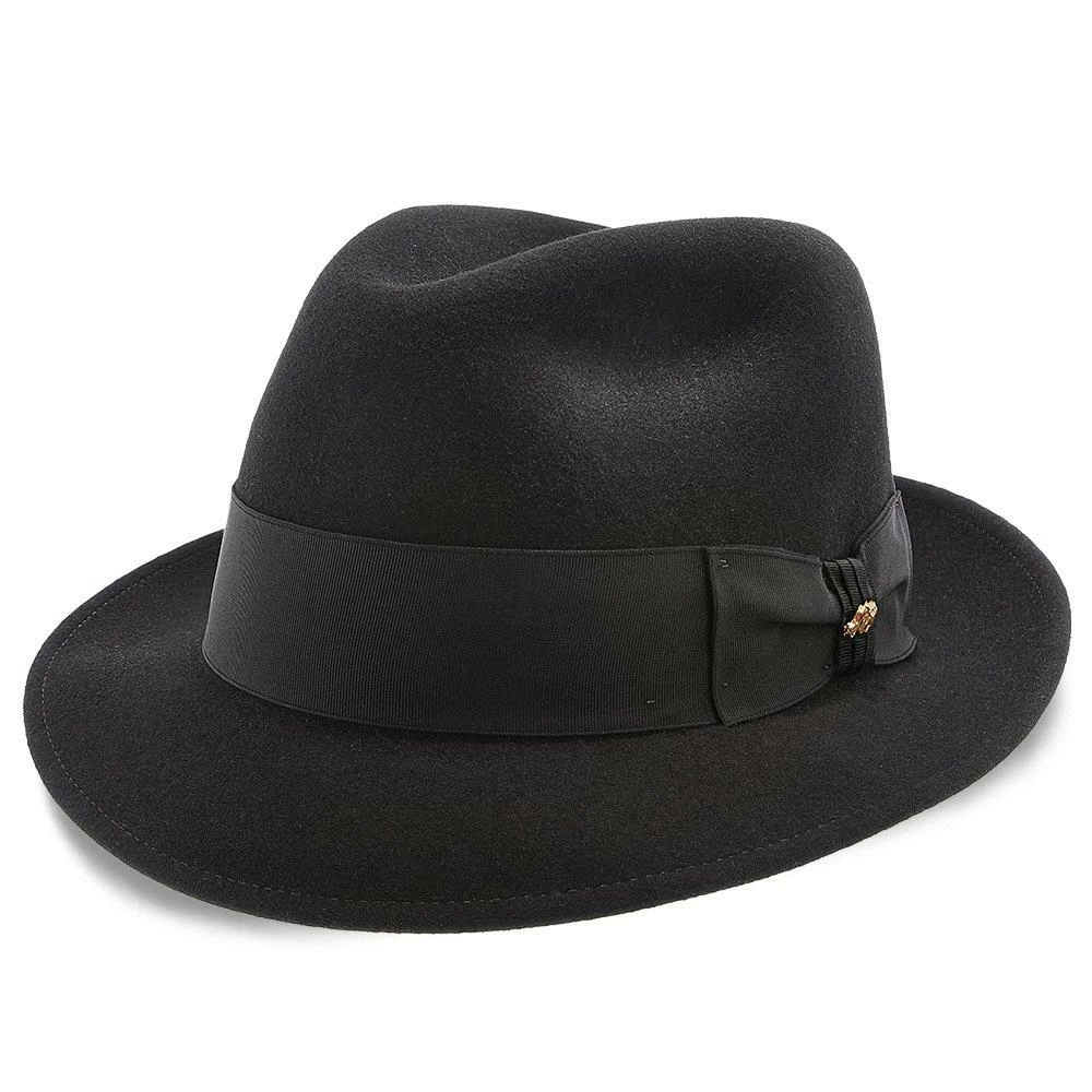 Buy โจ Jet 707 - Dobbs Fur Felt Fedora Hat - DFJET7 Men ๐ 2 Jet 707 - Dobbs Fur Felt Fedora Hat - DFJET7 Men