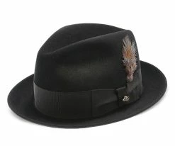 Buy โจ Jet 707 - Dobbs Fur Felt Fedora Hat - DFJET7 Men ๐ 32 Jet 707 - Dobbs Fur Felt Fedora Hat - DFJET7 Men