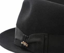 Buy โจ Jet 707 - Dobbs Fur Felt Fedora Hat - DFJET7 Men ๐ 34 Jet 707 - Dobbs Fur Felt Fedora Hat - DFJET7 Men