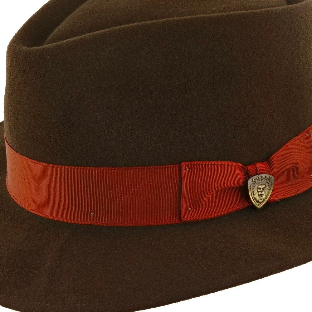 Discount ๐ Men Kenmore - Dobbs Soft Fur Blend Felt Fedora Hat โ 15 Men Kenmore - Dobbs Soft Fur Blend Felt Fedora Hat