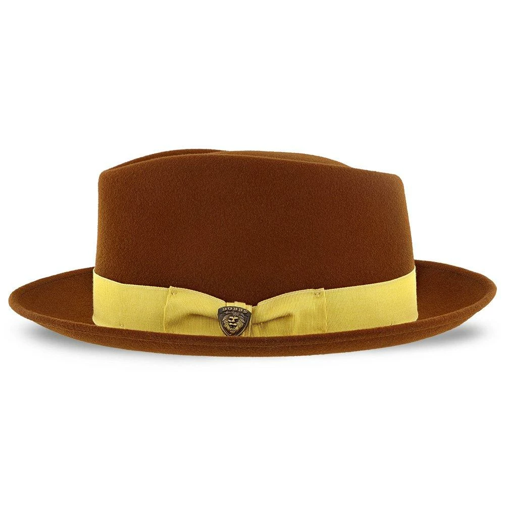 Discount ๐ Men Kenmore - Dobbs Soft Fur Blend Felt Fedora Hat โ 8 Men Kenmore - Dobbs Soft Fur Blend Felt Fedora Hat