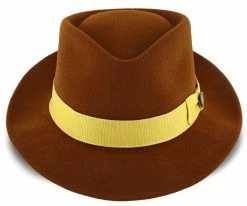 Discount ๐ Men Kenmore - Dobbs Soft Fur Blend Felt Fedora Hat โ 25 Men Kenmore - Dobbs Soft Fur Blend Felt Fedora Hat