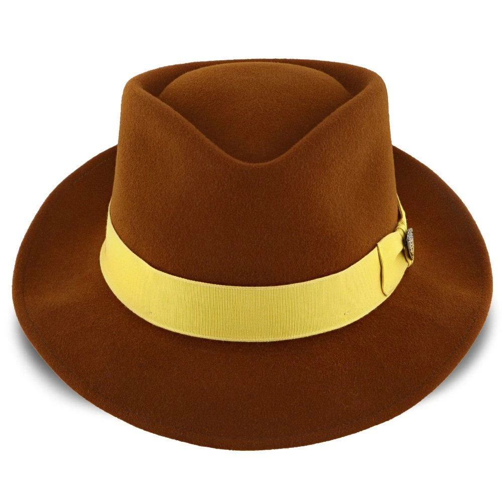 Discount ๐ Men Kenmore - Dobbs Soft Fur Blend Felt Fedora Hat โ 5 Men Kenmore - Dobbs Soft Fur Blend Felt Fedora Hat