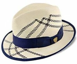 Men Rialto - Dobbs Shantung Straw Fedora Hat - DSRITOB