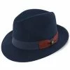 Antigua - Dobbs Firm Wool Felt Fedora Hat Men