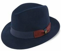 Antigua - Dobbs Firm Wool Felt Fedora Hat Men
