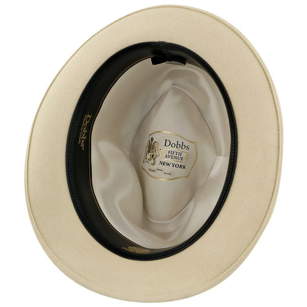 Brand new ๐ฅฐ Platypus - Dobbs Bone White Wool Felt Fedora Hat - DWPLUS Men ๐ฅ 7 Platypus - Dobbs Bone White Wool Felt Fedora Hat - DWPLUS Men