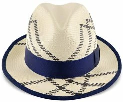 Men Rialto - Dobbs Shantung Straw Fedora Hat - DSRITOB