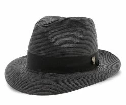 Rosebud - Dobbs Straw Fedora Hat - DSRBUD Fedora Hats