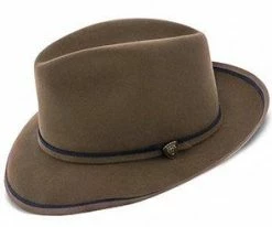 The Cresent N - Dobbs Fedora Hat Men