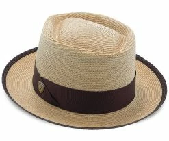 Men The Lineup - Dobbs Hemp Straw Fedora Hat
