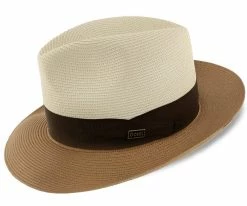 Toledo - Dobbs Straw Fedora Hat - DSTLDO Men