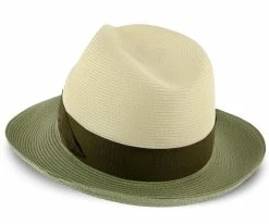 Toledo Previous Season Colors - Dobbs Straw Fedora Hat - DSTLDO