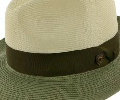 Toledo Previous Season Colors - Dobbs Straw Fedora Hat - DSTLDO