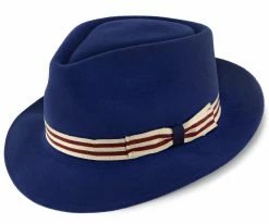 Men Trax - Dobbs Soft Wool Felt Fedora Hat