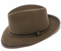 The Cresent N - Dobbs Fedora Hat Men
