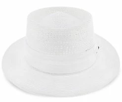 Men Bishop - Dobbs Straw Porkpie Hat - DSBISH