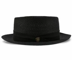 Men Bishop - Dobbs Straw Porkpie Hat - DSBISH