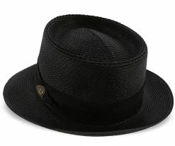 Men Bishop - Dobbs Straw Porkpie Hat - DSBISH