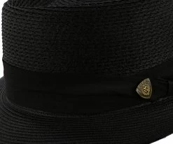 Men Bishop - Dobbs Straw Porkpie Hat - DSBISH