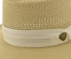 Men Bishop - Dobbs Straw Porkpie Hat - DSBISH