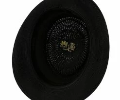 Men Bishop - Dobbs Straw Porkpie Hat - DSBISH