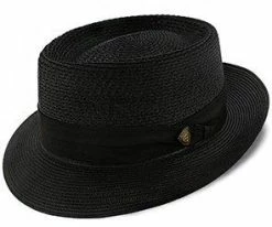Men Bishop - Dobbs Straw Porkpie Hat - DSBISH