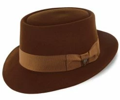 Brand new ๐คฉ Men Miracle - Dobbs Wool Felt Porkpie Hat - DWMRCL ๐ 24 Men Miracle - Dobbs Wool Felt Porkpie Hat - DWMRCL