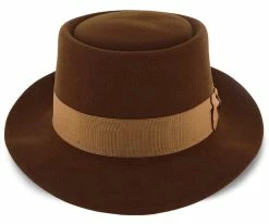 Brand new ๐คฉ Men Miracle - Dobbs Wool Felt Porkpie Hat - DWMRCL ๐ 27 Men Miracle - Dobbs Wool Felt Porkpie Hat - DWMRCL