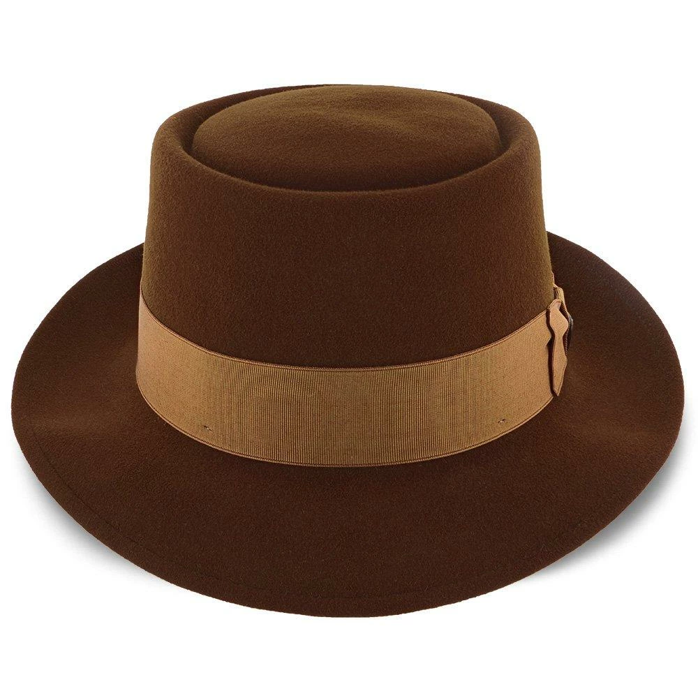 Brand new ๐คฉ Men Miracle - Dobbs Wool Felt Porkpie Hat - DWMRCL ๐ 7 Men Miracle - Dobbs Wool Felt Porkpie Hat - DWMRCL