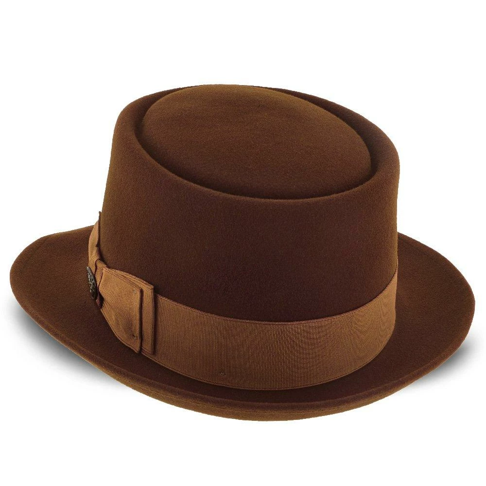 Brand new ๐คฉ Men Miracle - Dobbs Wool Felt Porkpie Hat - DWMRCL ๐ 13 Men Miracle - Dobbs Wool Felt Porkpie Hat - DWMRCL