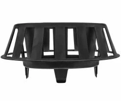 Dorfman Pacific Men Black Plastic Hat Stand