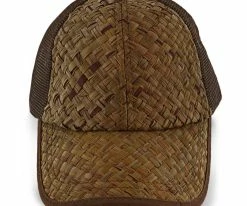 Cheap ๐ฅฐ California Beach - Dorfman Pacific Natural Toyo Straw Blend โพ Baseball Cap โจ 23 California Beach - Dorfman Pacific Natural Toyo Straw Blend Baseball Cap