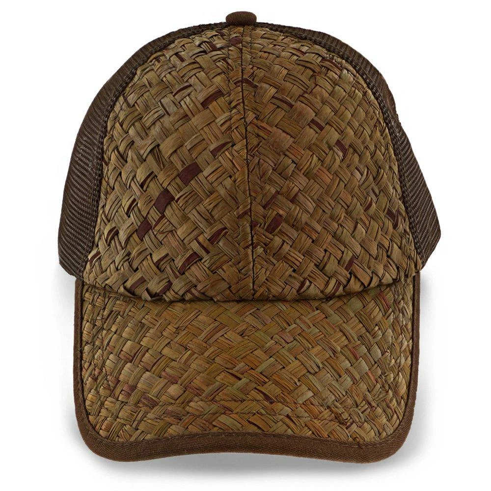 Cheap ๐ฅฐ California Beach - Dorfman Pacific Natural Toyo Straw Blend โพ Baseball Cap โจ 5 California Beach - Dorfman Pacific Natural Toyo Straw Blend Baseball Cap