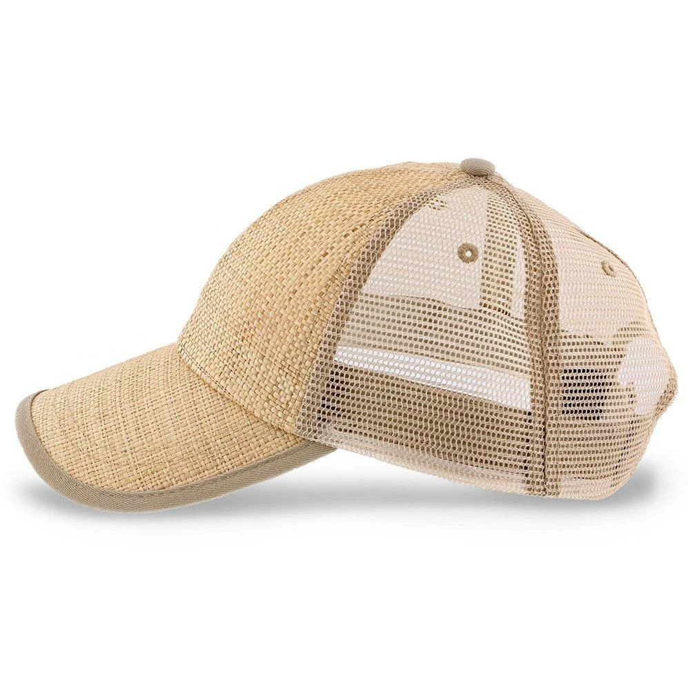 Cheap ๐ฅฐ California Beach - Dorfman Pacific Natural Toyo Straw Blend โพ Baseball Cap โจ 10 California Beach - Dorfman Pacific Natural Toyo Straw Blend Baseball Cap