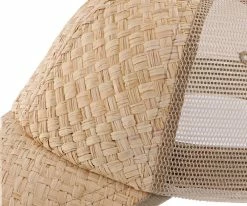 Cheap ๐ฅฐ California Beach - Dorfman Pacific Natural Toyo Straw Blend โพ Baseball Cap โจ 33 California Beach - Dorfman Pacific Natural Toyo Straw Blend Baseball Cap