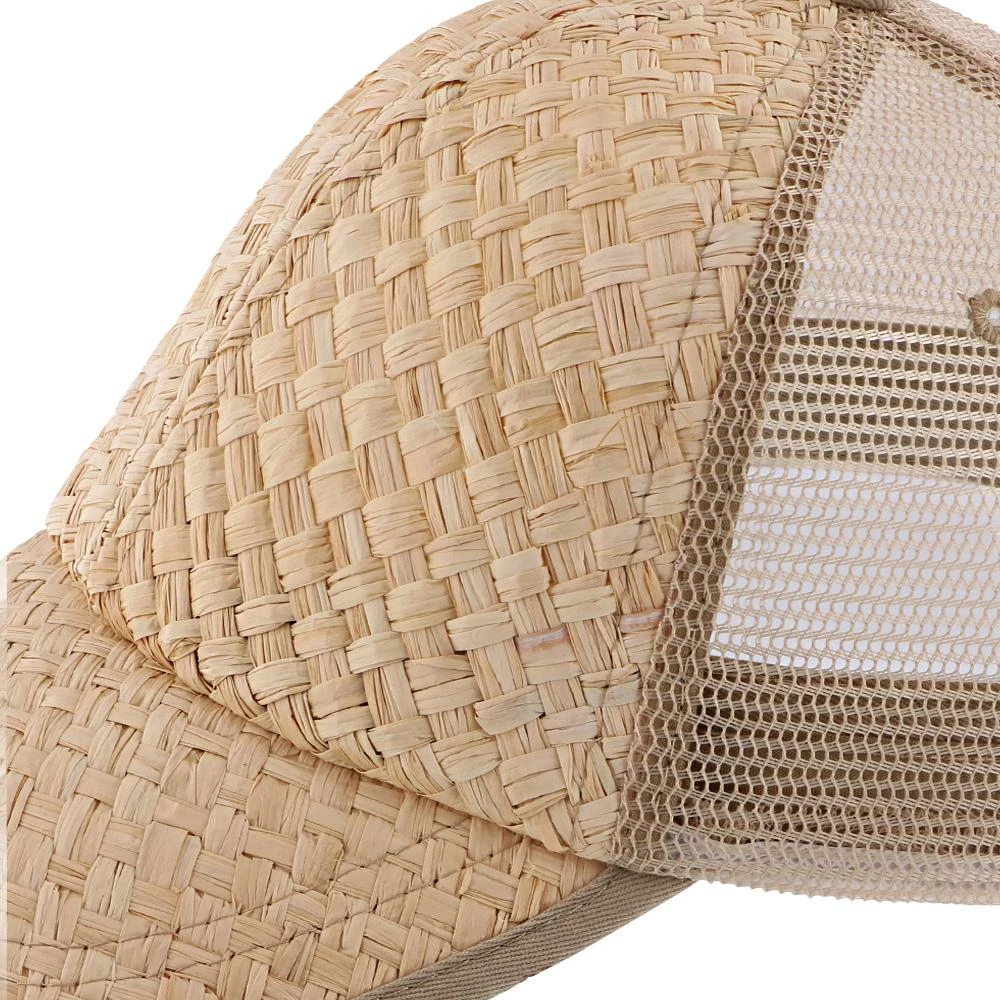 Cheap ๐ฅฐ California Beach - Dorfman Pacific Natural Toyo Straw Blend โพ Baseball Cap โจ 15 California Beach - Dorfman Pacific Natural Toyo Straw Blend Baseball Cap