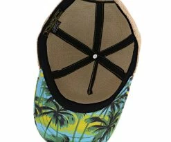 California Dreaming - Dorfman Pacific Green Toyo Straw Blend Baseball Cap Men