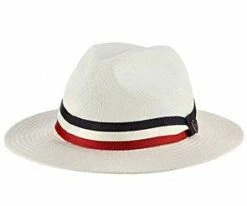Dorfman Pacific Men Red, White & Blue Fabric Hat
