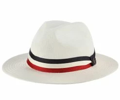 Dorfman Pacific Men Red, White & Blue Fabric Hat