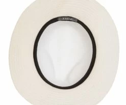 Dorfman Pacific Men Red, White & Blue Fabric Hat