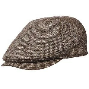 Brand new ๐คฉ Dorfman Pacific DPC MW235 Brown Wool Blend Ivy Cap W/ Quilted Lining Men ๐คฉ 4 Dorfman Pacific DPC MW235 Brown Wool Blend Ivy Cap W/ Quilted Lining Men